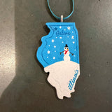 Galena Ornament Painted by Lena Olson and Created by Anthony Krier