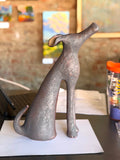 Sitting Dog by Sharon Stelter