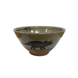 Triceratops Bowl by Keith Hershberger