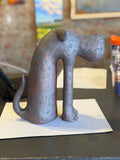 Sitting Dog with Small Ears by Sharon Stelter