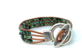 Turquoise Bracelet by Lizbeth Doran