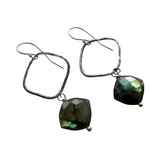 Labradorite Earrings by Abby Schrup