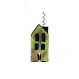 Green Raku House by Elizabeth Boggess