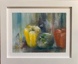 Peppers Three by Alda Kaufman