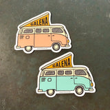 Galena VW Camper Sticker by Acme Local