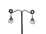 Horseshoe Earrings - Moonstone by Zuzko Jewelry