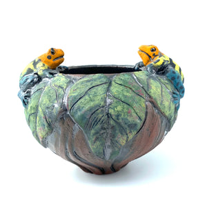 Frog Bowl by Nancy Briggs
