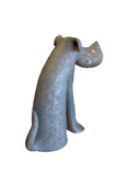 Dog Sitting With Spots on Snout by Sharon Stelter
