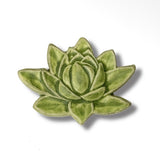 Lotus Cut Out Tile by Whistling Frog