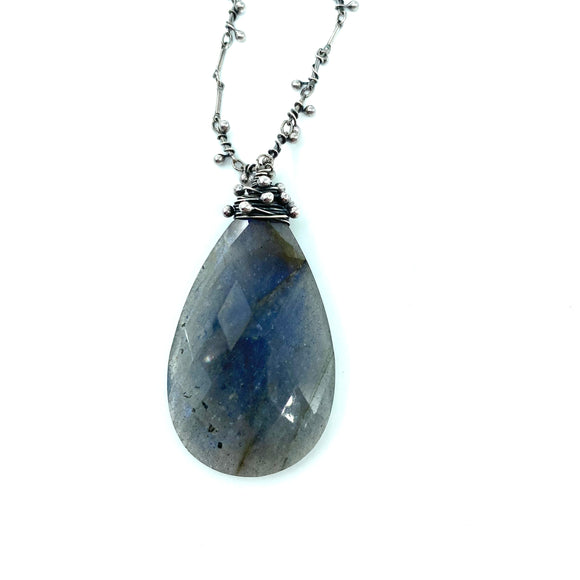 Swarm Necklace - Labradorite XXL by Zuzko Jewelry