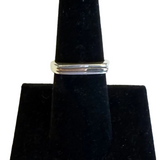 Silver and Gold Ring by Margie Magnuson
