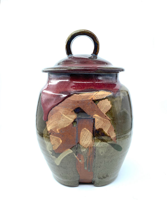 Jar - Stoneware by Mary Weisgram