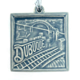 Dubuque Tile Ornament by Whistling Frog