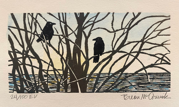 Two Crows 24/100 by Brian McCormick