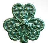 Shamrock Cut Out Tile by Whistling Frog