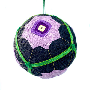 Temari Ball Ornament by Geri Eitter