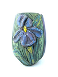 Vase with Irises by Nancy Briggs