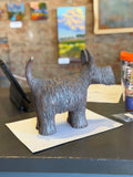 Standing Shaggy Dog by Sharon Stelter