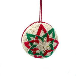 Temari Ball Ornament by Geri Eitter