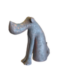 Dog Sitting With Spots on Snout by Sharon Stelter