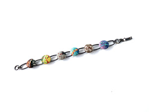 6 Cabochon Bracelet by Blue Bus Studio