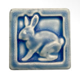 Rabbit 2" x 2" Tile by Whistling Frog