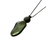 Rock and Sea Glass Necklace by Jennifer Nunnelee