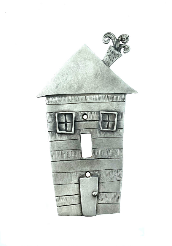 Little House Switch Plate Cover by Leandra Drumm Designs