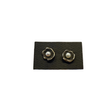 Pearl Nugget Post Earrings by Margie Magnuson