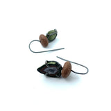 Geode Rock Earrings by Jennifer Nunnelee