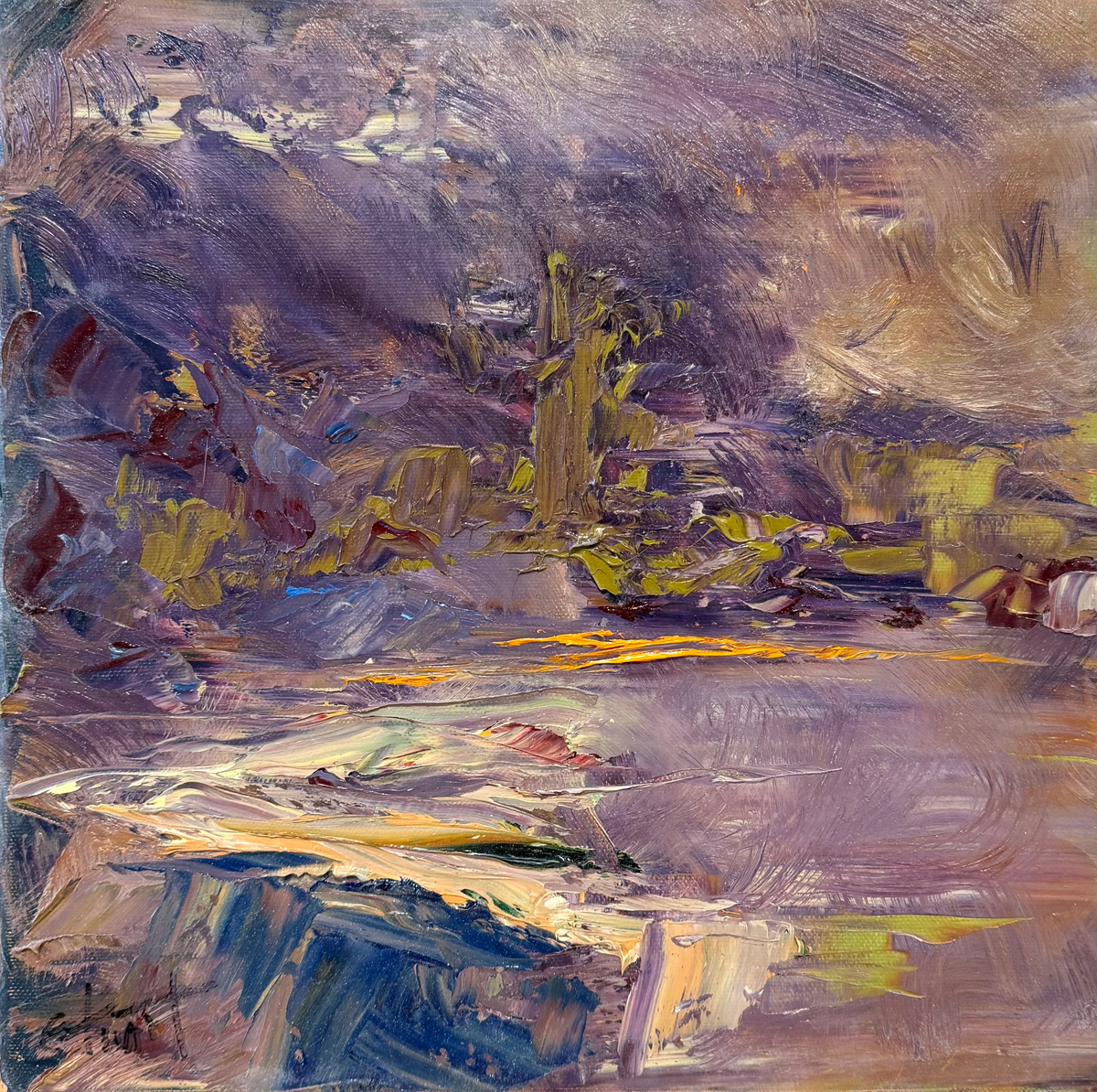 Untitled Painting IV by Joseph Stuart – Outside the Lines Art Gallery
