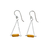 Orange Earrings by Abby Schrup