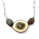 Imperial Jasper and Rock Necklace by Jennifer Nunnelee