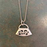 Honey Mushroom Necklace by BMF Jewelry