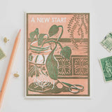 A New Start Card by Heartell Press