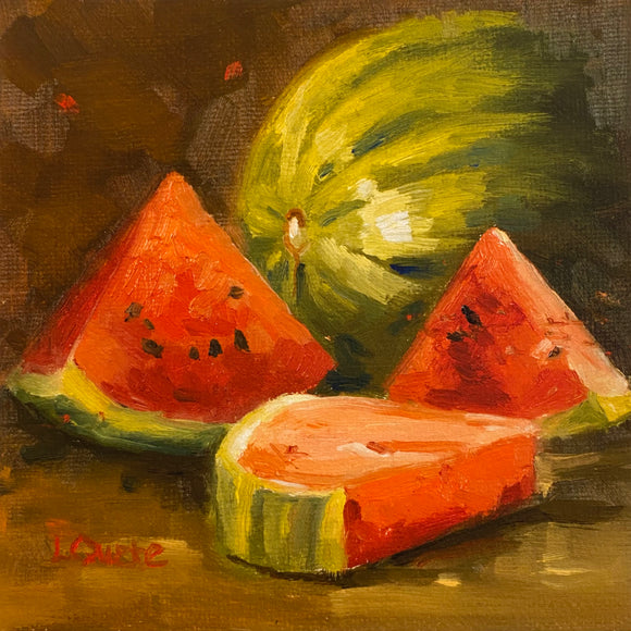 Watermelon Reproduction by Liz Quebe