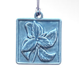 Trillium Tile Ornament by Whistling Frog