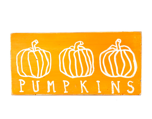Pumpkins Block by David Hinds