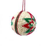 Temari Ball Ornament by Geri Eitter