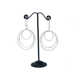 Silver Earrings by Lizbeth Doran