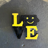 Love Iowa Magnet Painted by Stormy Mochal and Created by Anthony Krier
