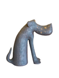Dog Sitting With Spots on Snout by Sharon Stelter