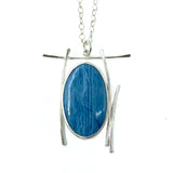 Blue Sky Necklace by Shirley Price