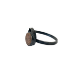 Rock and Oval Bracelet by Jennifer Nunnelee
