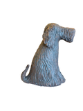 Sitting Shaggy Dog by Sharon Stelter