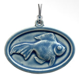 Goldfish Tile Ornament by Whistling Frog