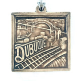 Dubuque Tile Ornament by Whistling Frog