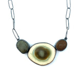 Imperial Jasper and Rock Necklace by Jennifer Nunnelee