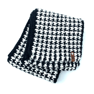 Hounds tooth Scarf by Abby Schrup