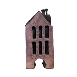 Purple Raku House by Elizabeth Boggess